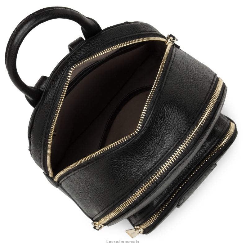 Women Small Backpack Dune 4J6H4607 Bag Noir Lancaster Paris