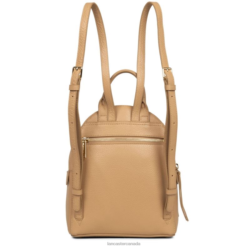 Women Small Backpack Dune 4J6H4610 Bag Naturel Lancaster Paris