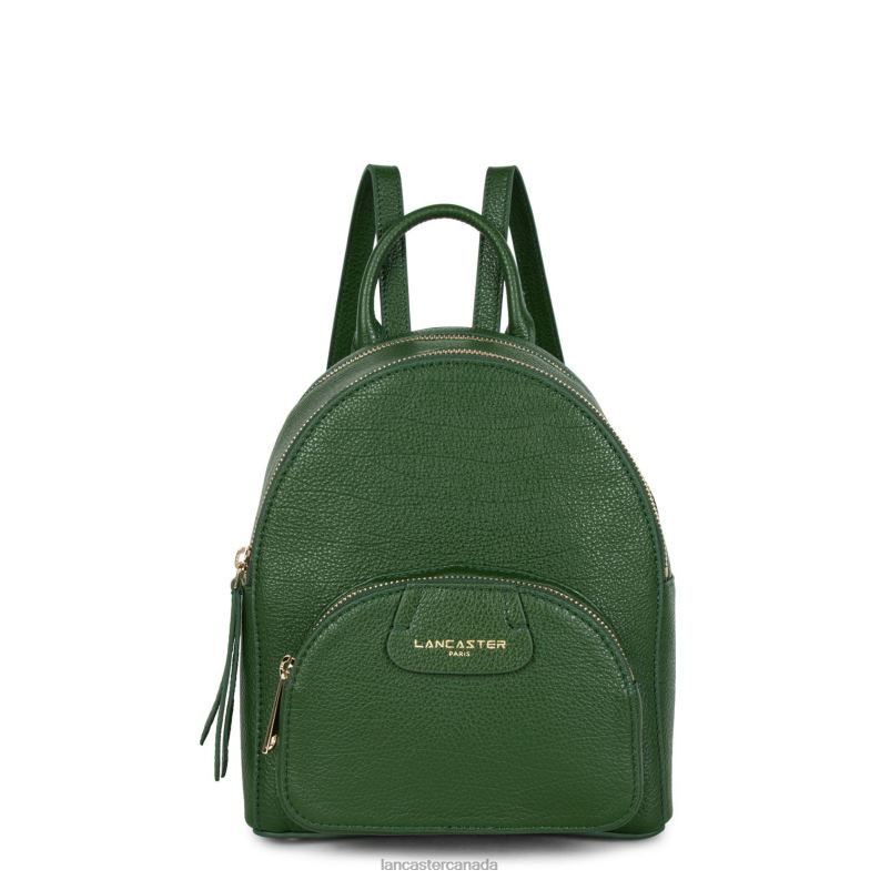 Women Small Backpack Dune 4J6H4612 Bag Vert Pin Lancaster Paris