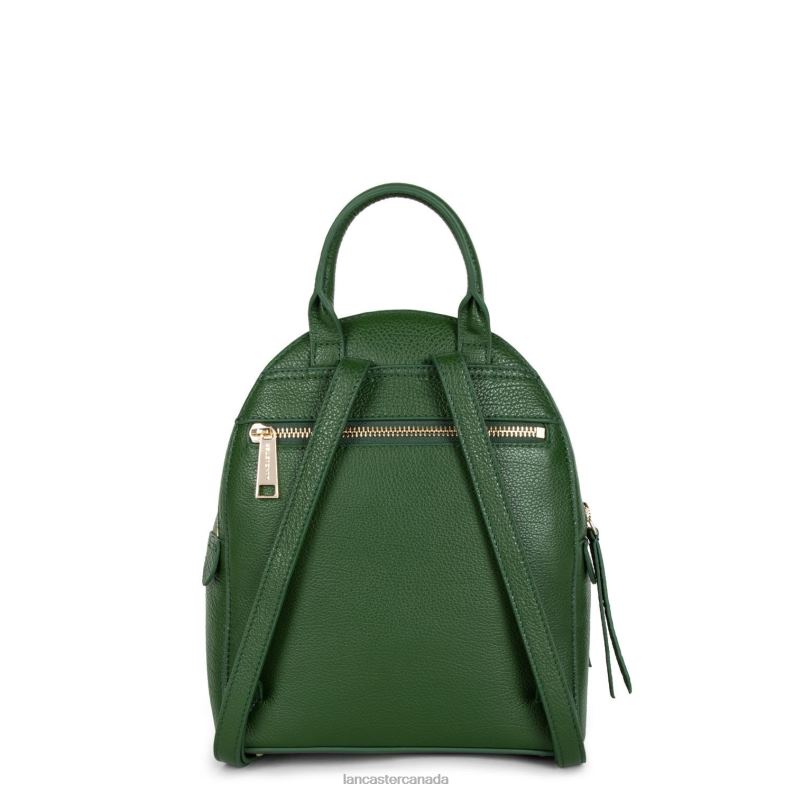 Women Small Backpack Dune 4J6H4612 Bag Vert Pin Lancaster Paris