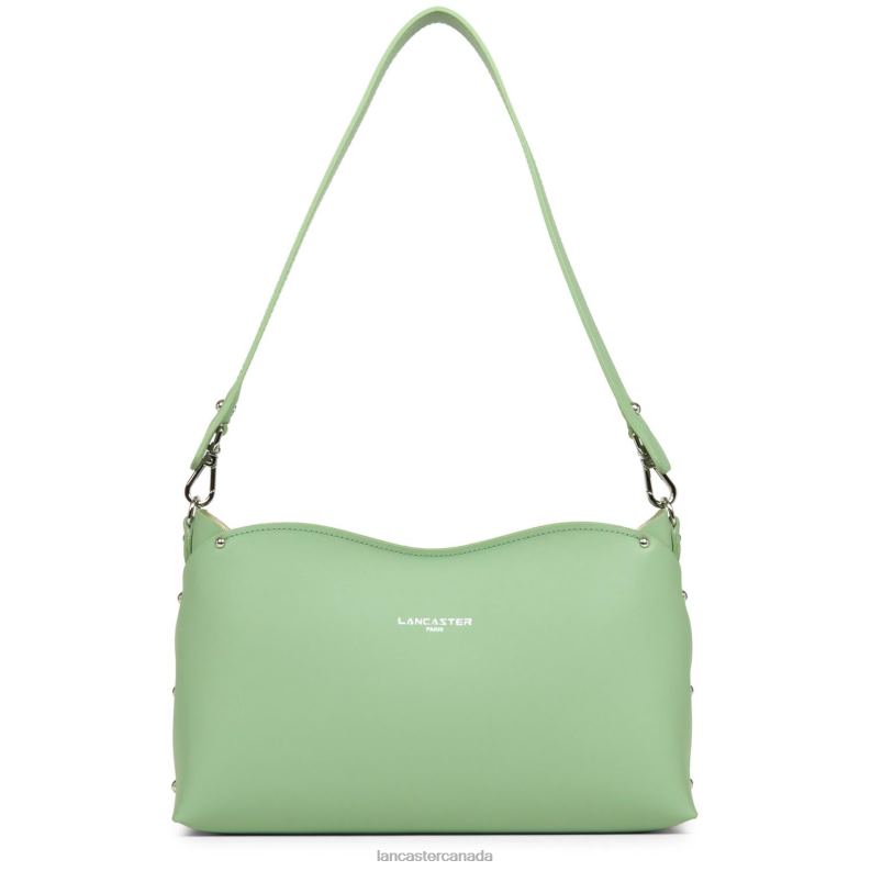 Women Baguette Bag City Flore 4J6H3498 Bag Jade-In-Champagne Lancaster Paris