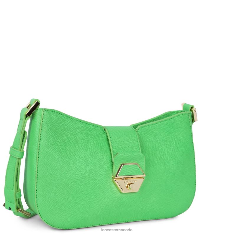 Women Baguette Bag Delphino 4J6H2472 Bag Vert Ecolo Lancaster Paris