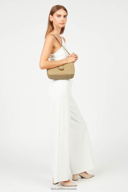 Women Baguette Bag Delphino 4J6H2475 Bag Naturel Lancaster Paris