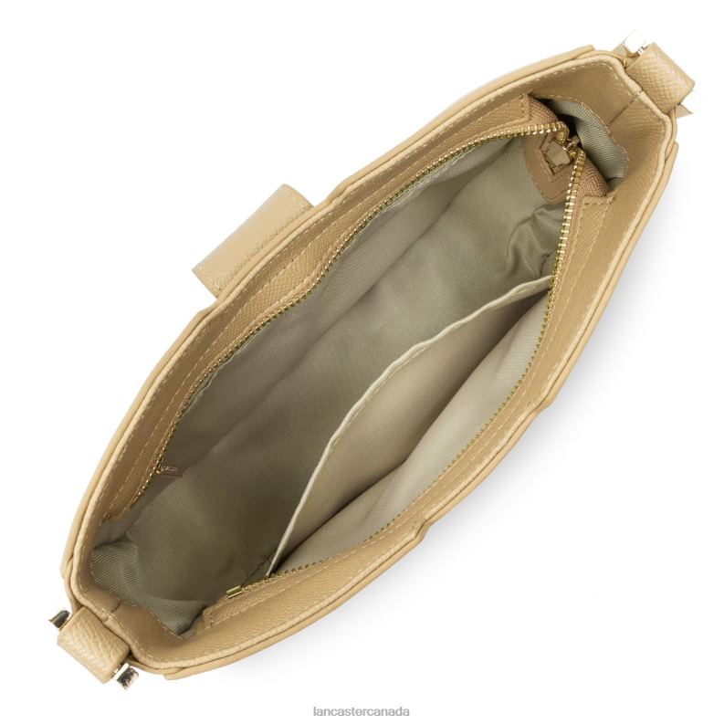 Women Baguette Bag Delphino 4J6H2475 Bag Naturel Lancaster Paris