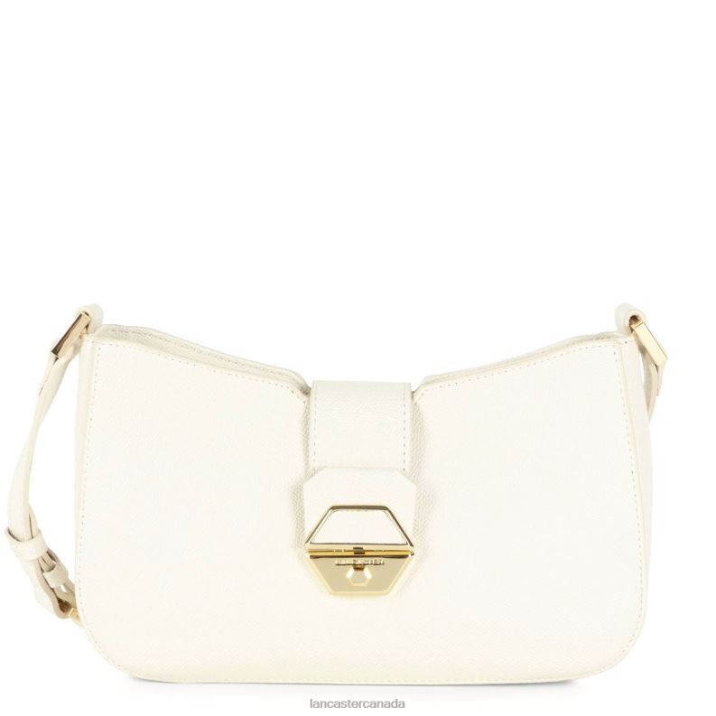 Women Baguette Bag Delphino 4J6H2478 Bag Ecru Lancaster Paris