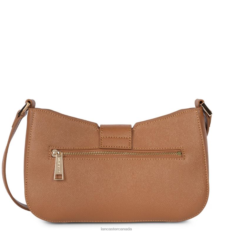 Women Baguette Bag Delphino 4J6H2479 Bag Camel Lancaster Paris
