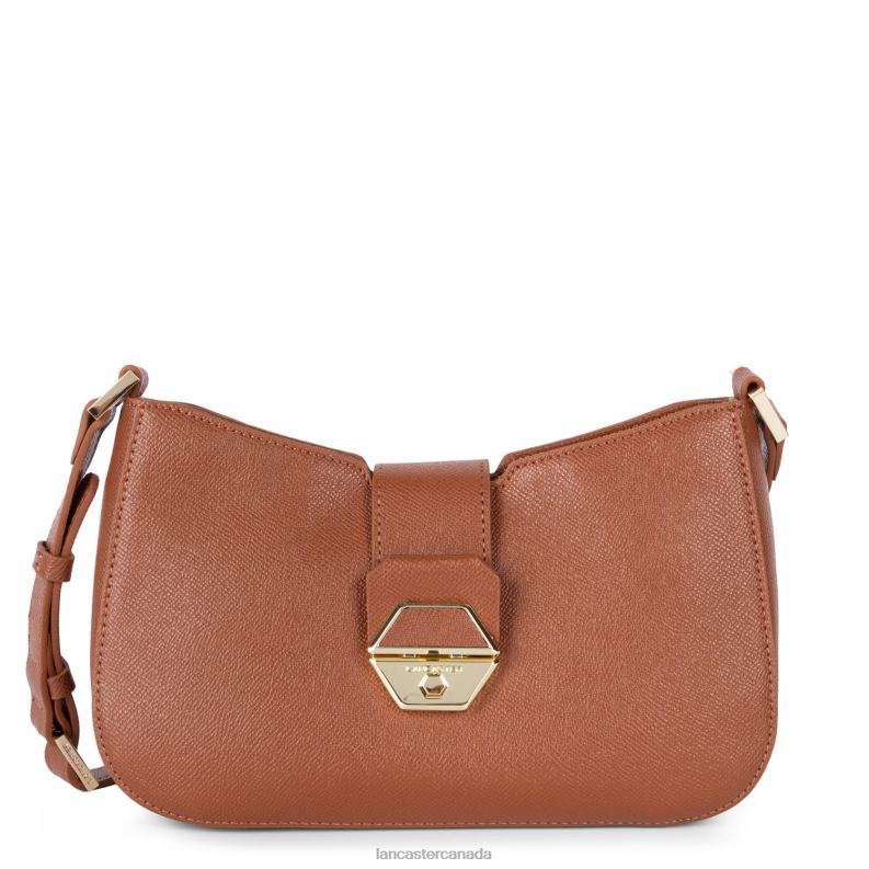 Women Baguette Bag Delphino 4J6H2480 Bag Cognac Lancaster Paris