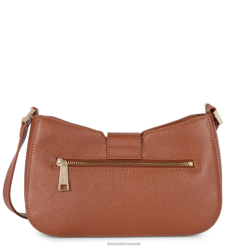 Women Baguette Bag Delphino 4J6H2480 Bag Cognac Lancaster Paris