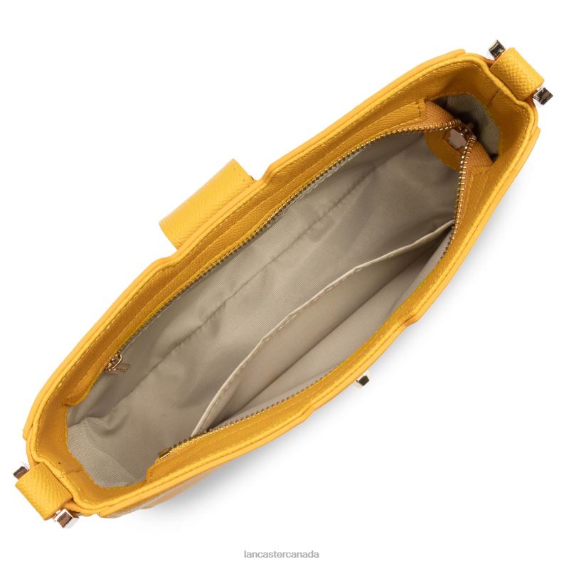 Women Baguette Bag Delphino 4J6H2482 Bag Jaune Lancaster Paris