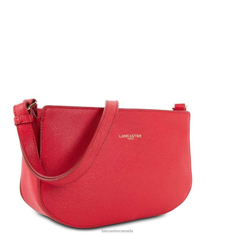 Women Baguette Bag Delphino Fashion 4J6H4183 Bag Rouge Lancaster Paris