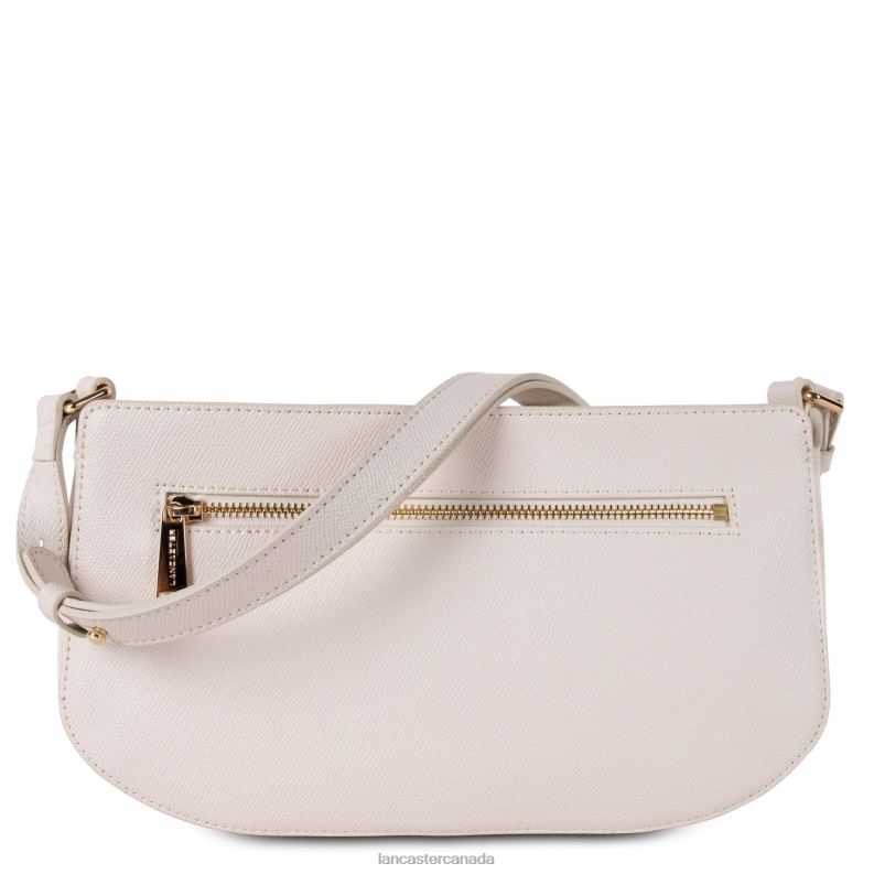 Women Baguette Bag Delphino Fashion 4J6H4186 Bag Ecru Lancaster Paris