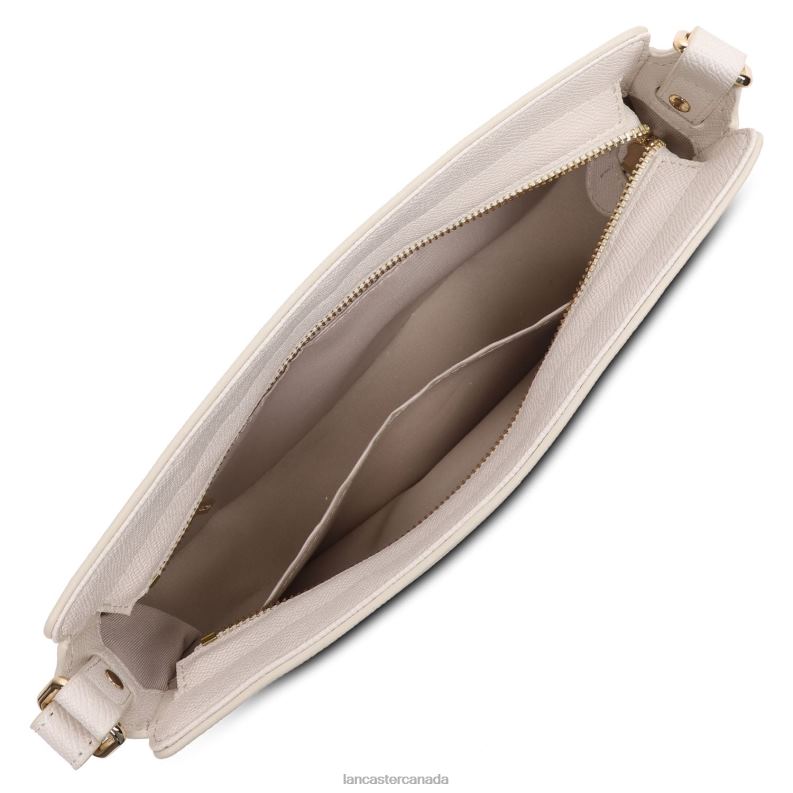 Women Baguette Bag Delphino Fashion 4J6H4186 Bag Ecru Lancaster Paris
