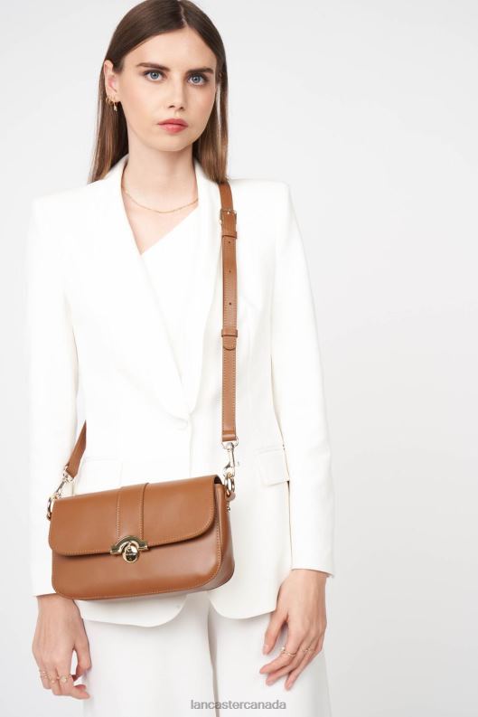 Women Baguette Bag Fashion Medaille 4J6H890 Bag Camel Lancaster Paris