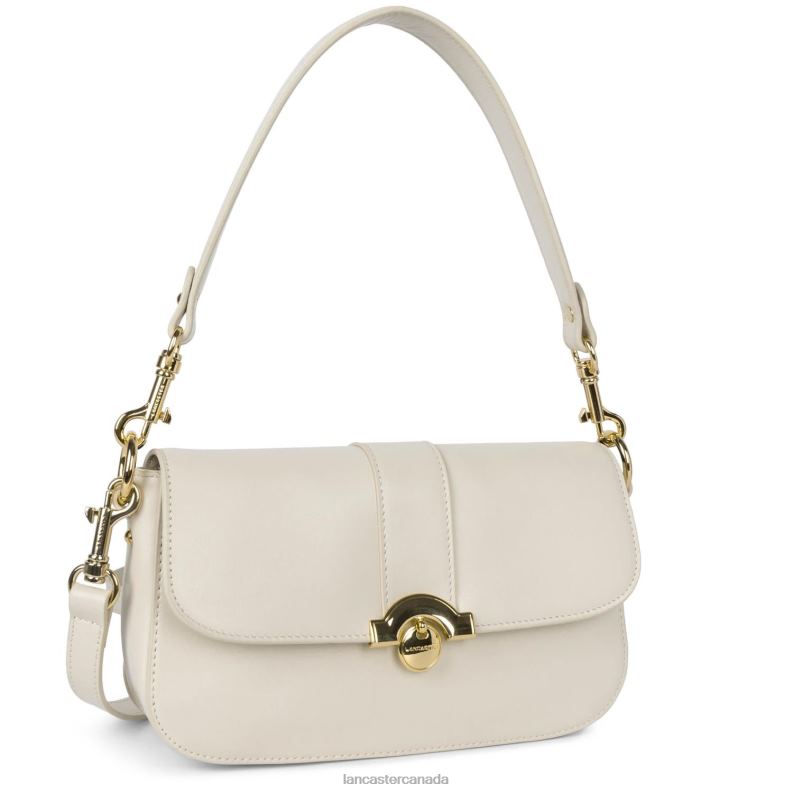 Women Baguette Bag Fashion Medaille 4J6H892 Bag Ecru Lancaster Paris