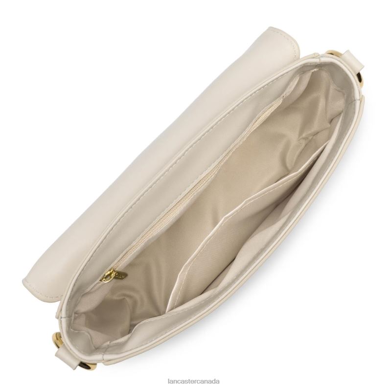 Women Baguette Bag Fashion Medaille 4J6H892 Bag Ecru Lancaster Paris