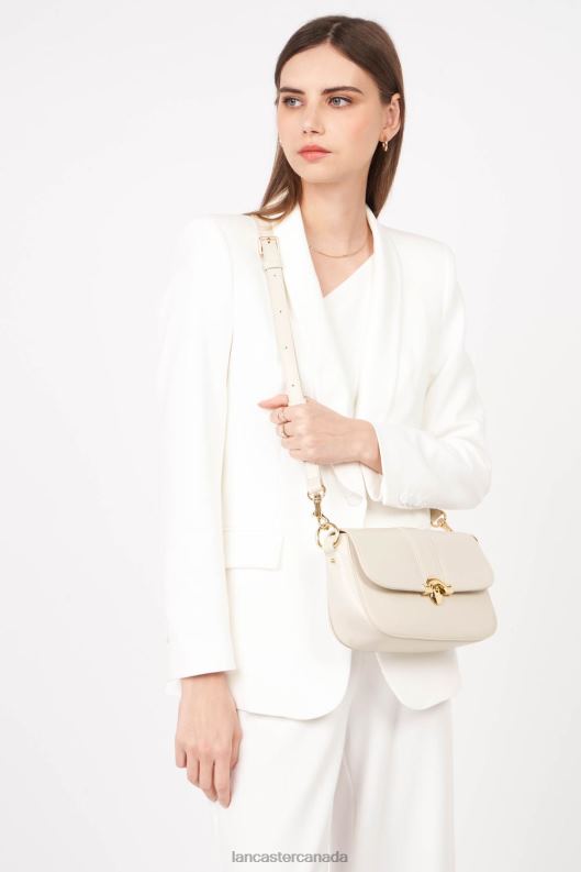 Women Baguette Bag Fashion Medaille 4J6H892 Bag Ecru Lancaster Paris