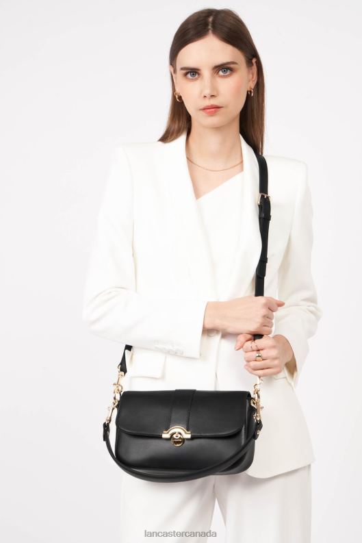 Women Baguette Bag Fashion Medaille 4J6H894 Bag Noir Lancaster Paris