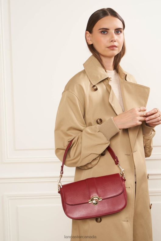 Women Baguette Bag Fashion Medaille 4J6H898 Bag Carmin Lancaster Paris
