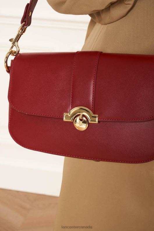 Women Baguette Bag Fashion Medaille 4J6H898 Bag Carmin Lancaster Paris