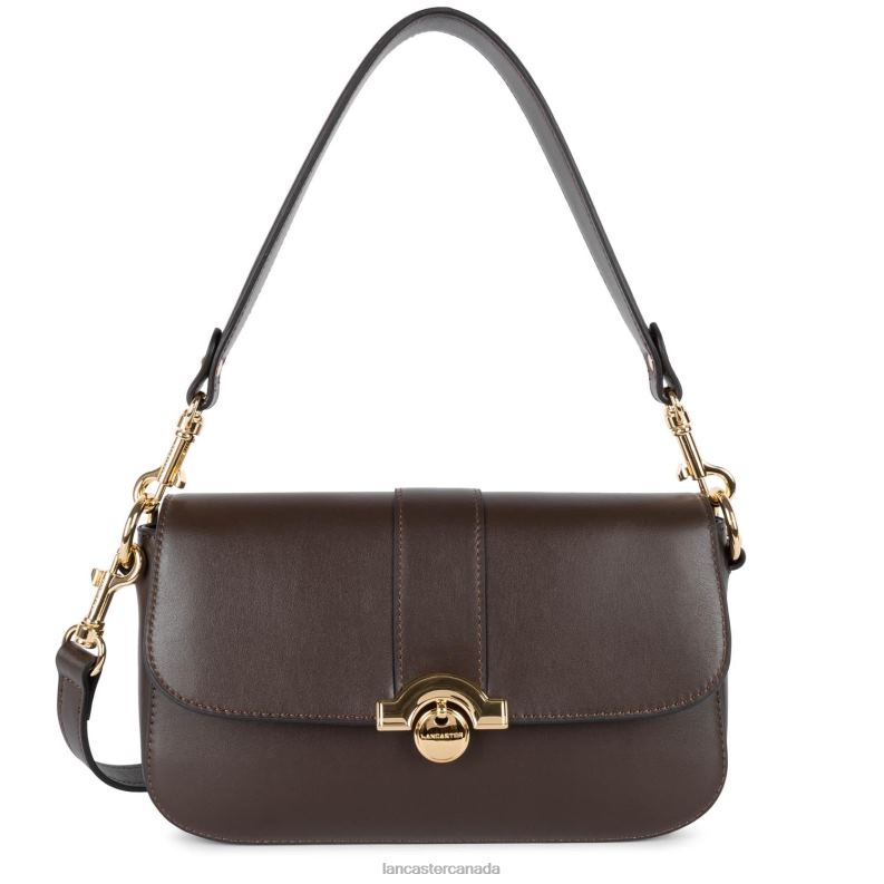 Women Baguette Bag Fashion Medaille 4J6H901 Bag Marron Lancaster Paris