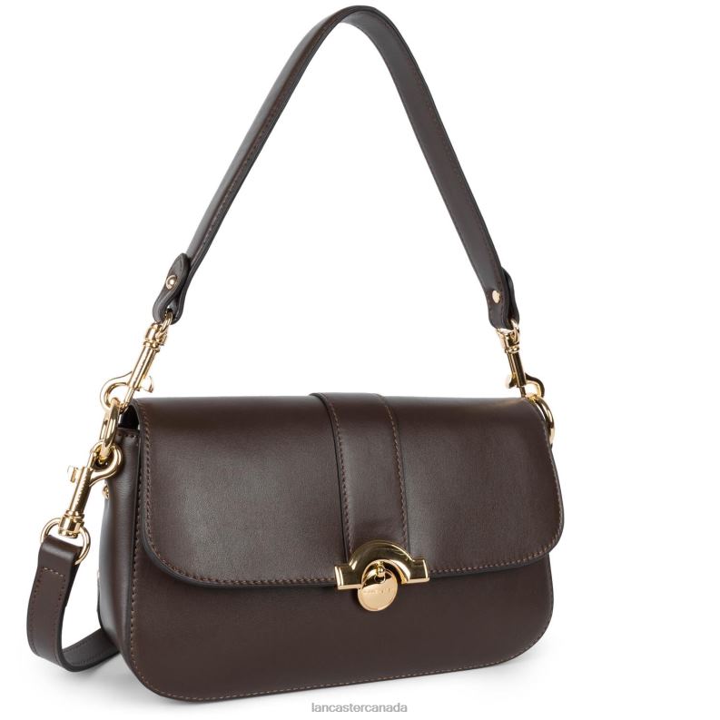 Women Baguette Bag Fashion Medaille 4J6H901 Bag Marron Lancaster Paris