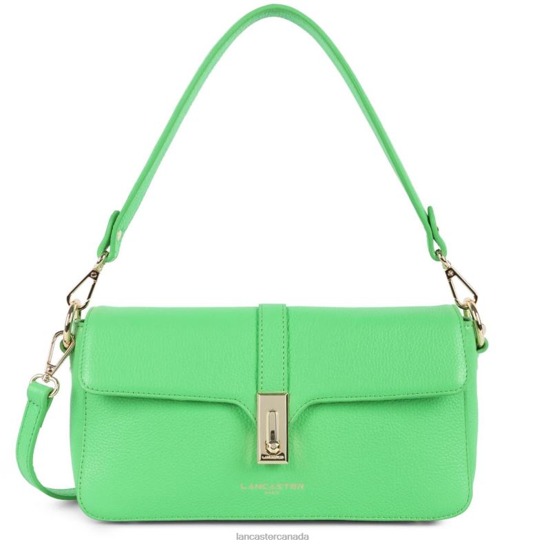 Women Baguette Bag Foulonne Milano 4J6H295 Bag Vert Ecolo Lancaster Paris