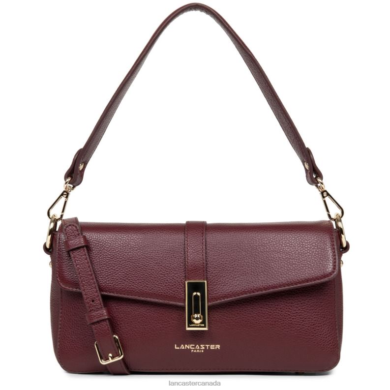 Women Baguette Bag Foulonne Milano 4J6H298 Bag Pourpre Lancaster Paris
