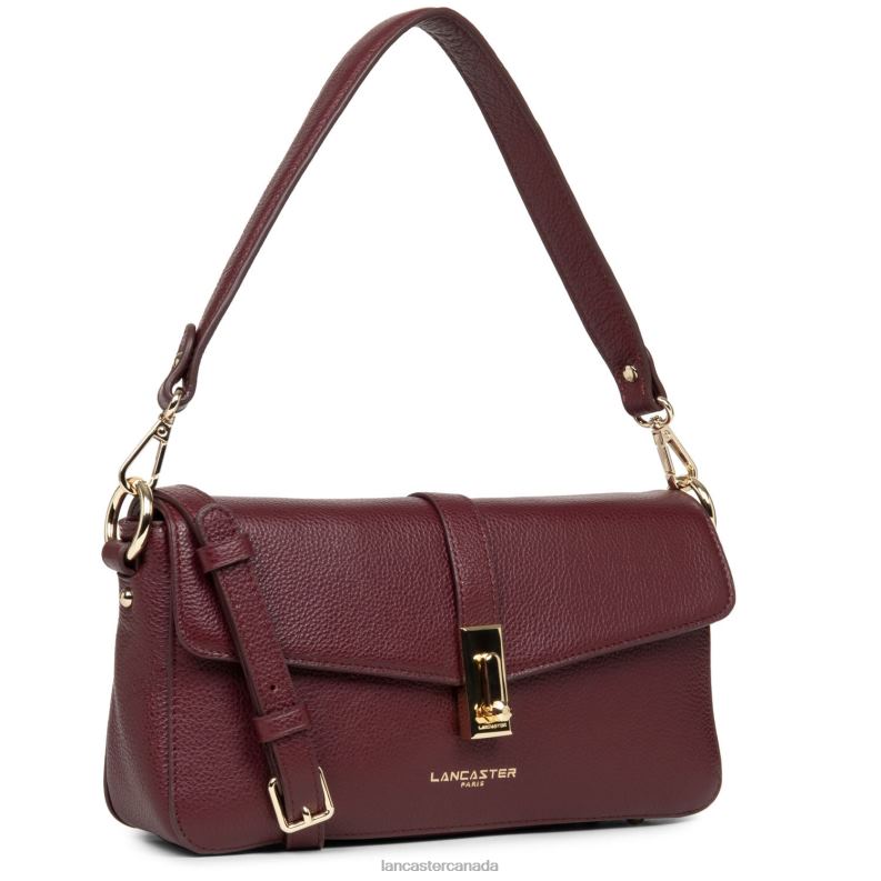 Women Baguette Bag Foulonne Milano 4J6H298 Bag Pourpre Lancaster Paris