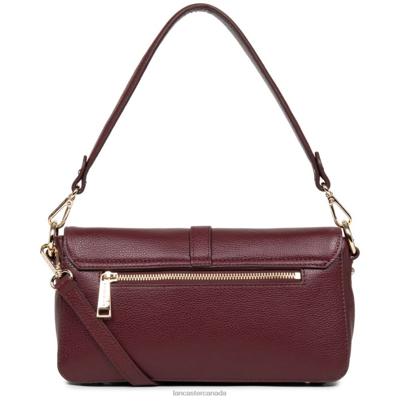 Women Baguette Bag Foulonne Milano 4J6H298 Bag Pourpre Lancaster Paris