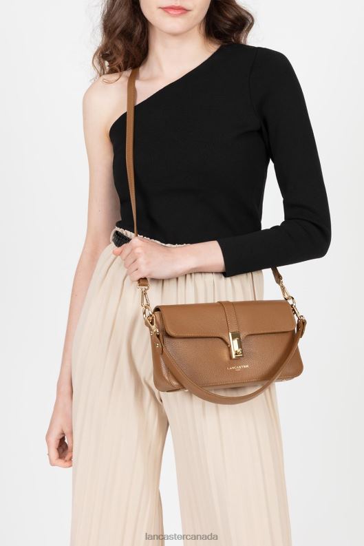 Women Baguette Bag Foulonne Milano 4J6H301 Bag Camel Lancaster Paris