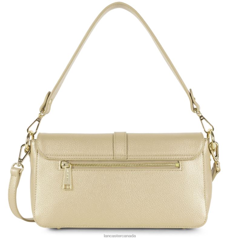Women Baguette Bag Foulonne Milano 4J6H302 Bag Champagne Lancaster Paris