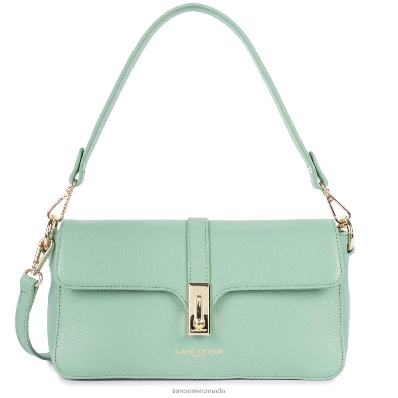 Women Baguette Bag Foulonne Milano 4J6H304 Bag Vert Gris Lancaster Paris