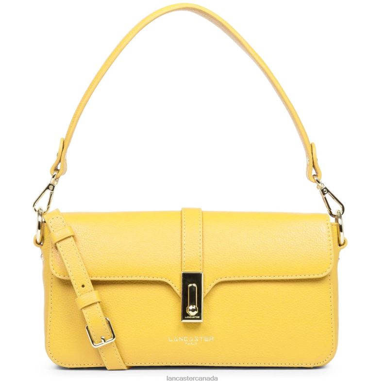 Women Baguette Bag Foulonne Milano 4J6H307 Bag Jaune Lancaster Paris