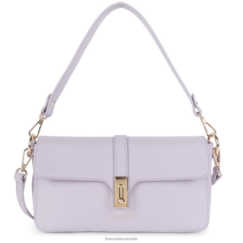 Women Baguette Bag Foulonne Milano 4J6H308 Bag Lilas Lancaster Paris