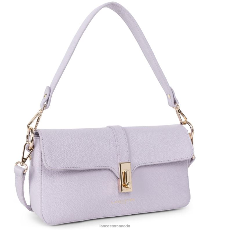 Women Baguette Bag Foulonne Milano 4J6H308 Bag Lilas Lancaster Paris