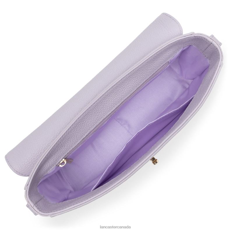 Women Baguette Bag Foulonne Milano 4J6H308 Bag Lilas Lancaster Paris