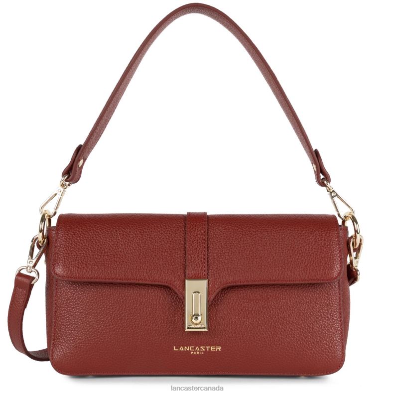 Women Baguette Bag Foulonne Milano 4J6H309 Bag Carmin Lancaster Paris