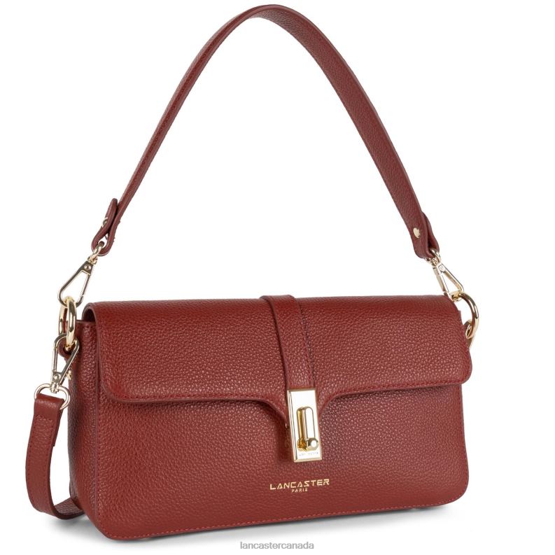 Women Baguette Bag Foulonne Milano 4J6H309 Bag Carmin Lancaster Paris