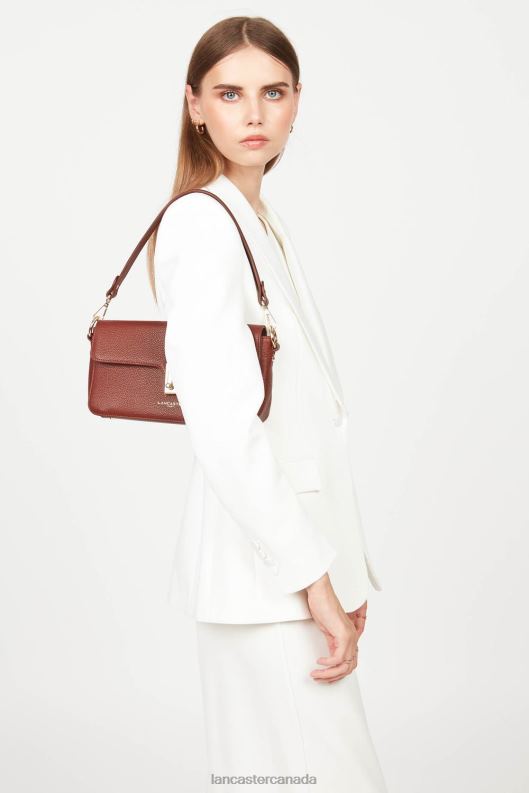 Women Baguette Bag Foulonne Milano 4J6H309 Bag Carmin Lancaster Paris