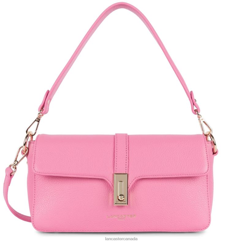 Women Baguette Bag Foulonne Milano 4J6H311 Bag Rose Lancaster Paris