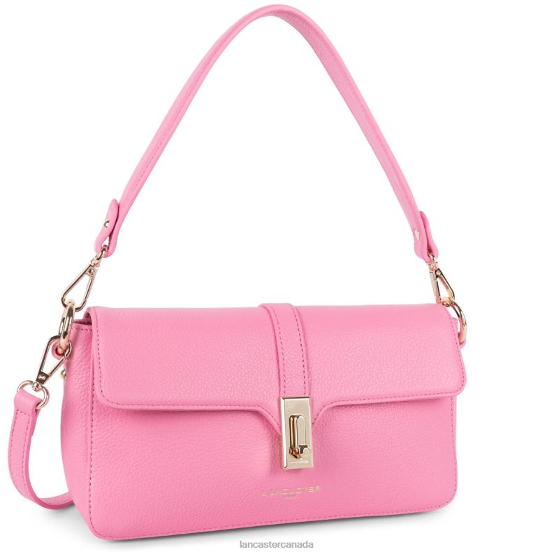 Women Baguette Bag Foulonne Milano 4J6H311 Bag Rose Lancaster Paris