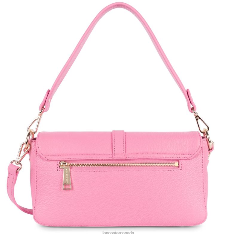 Women Baguette Bag Foulonne Milano 4J6H311 Bag Rose Lancaster Paris