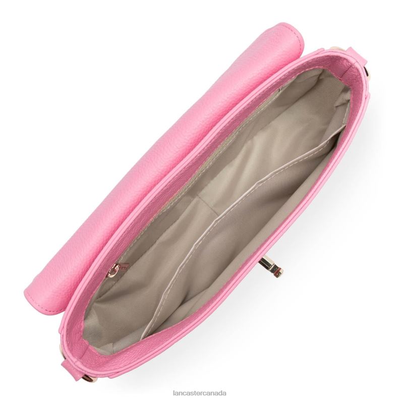 Women Baguette Bag Foulonne Milano 4J6H311 Bag Rose Lancaster Paris