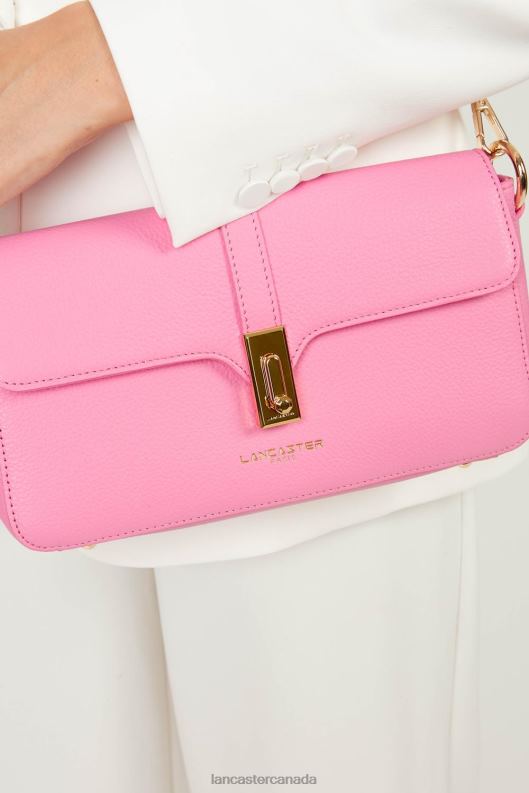 Women Baguette Bag Foulonne Milano 4J6H311 Bag Rose Lancaster Paris