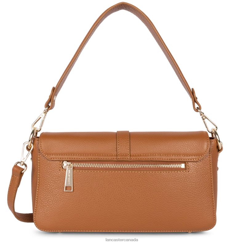 Women Baguette Bag Foulonne Milano 4J6H313 Bag Caramel Lancaster Paris