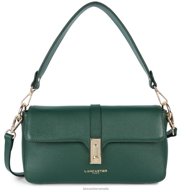 Women Baguette Bag Foulonne Milano 4J6H317 Bag Vert Fonce Lancaster Paris