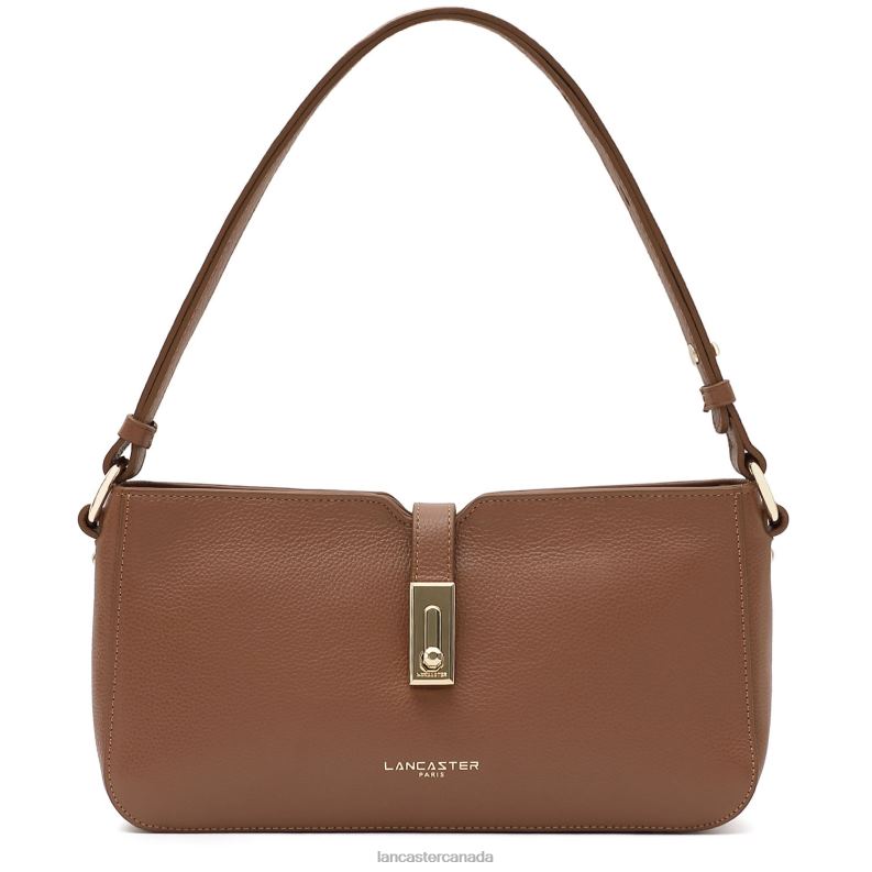 Women Baguette Bag Foulonne Milano Fashion 4J6H4138 Bag Camel Lancaster Paris