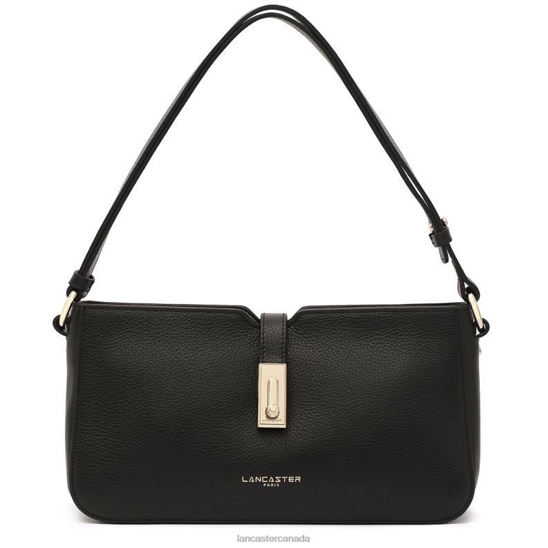 Women Baguette Bag Foulonne Milano Fashion 4J6H4140 Bag Noir Lancaster Paris