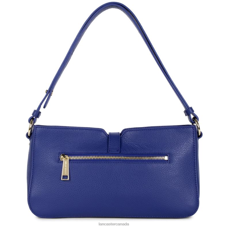 Women Baguette Bag Foulonne Milano Fashion 4J6H4149 Bag Bleu Electrique Lancaster Paris