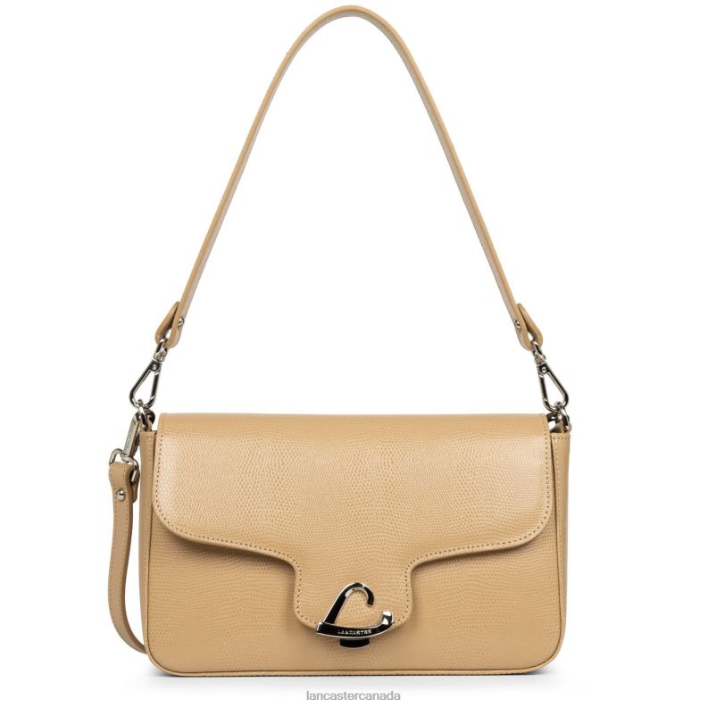 Women Baguette Bag Lucertola 4J6H3249 Bag Naturel Lancaster Paris